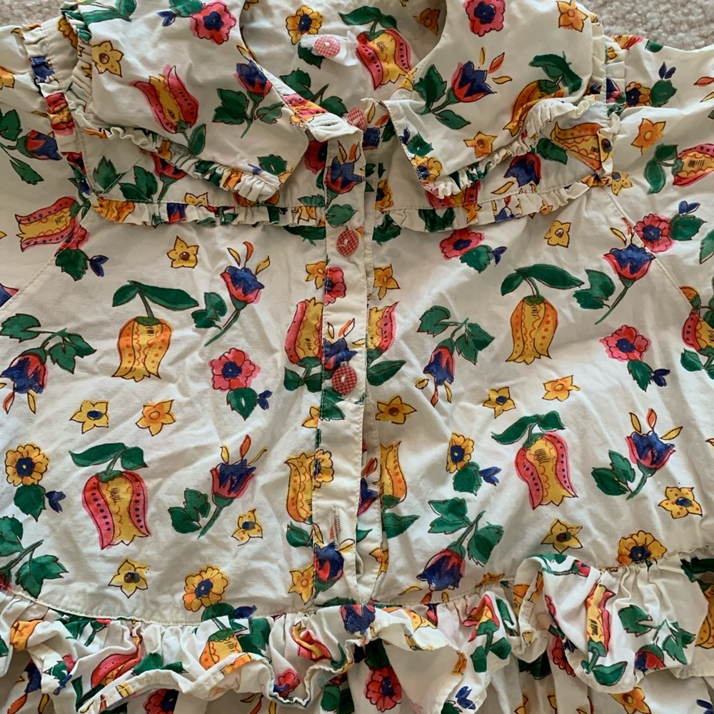 Oilily tulips printed dress(116) - Picture 3 of 5